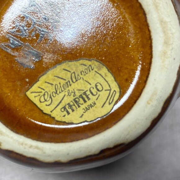 2PC Oklahoma Native American Art Cream + Sugar Golden Aspen by Thrifco Japan - Picture 9 of 11